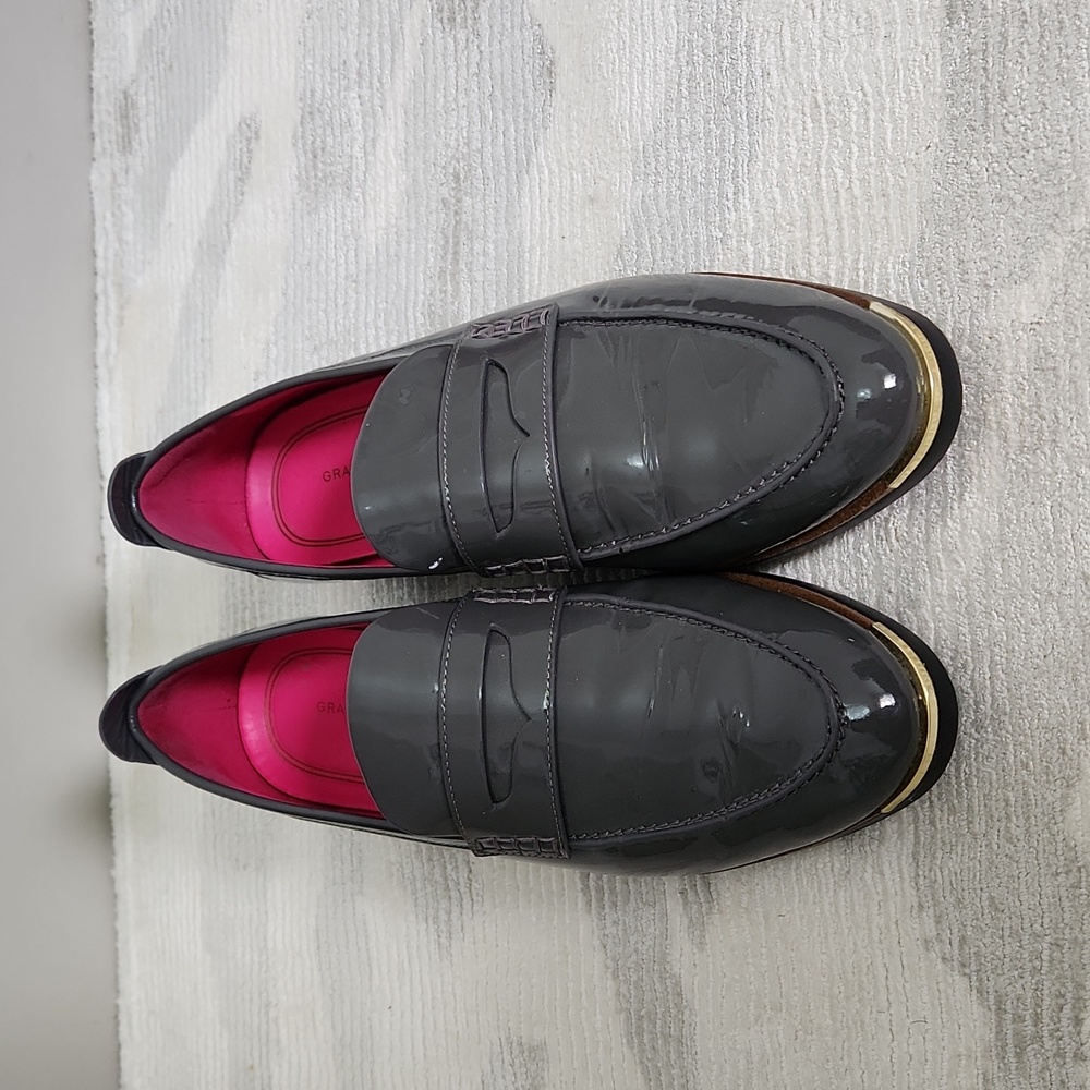 Grand Ambition Cole Haan Grey Loafers